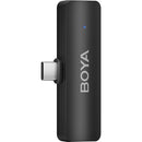 BOYA BY-V4U Ultracompact 4-Person Wireless Microphone System with USB-C Connector for Mobile Devices (2.4 GHz)