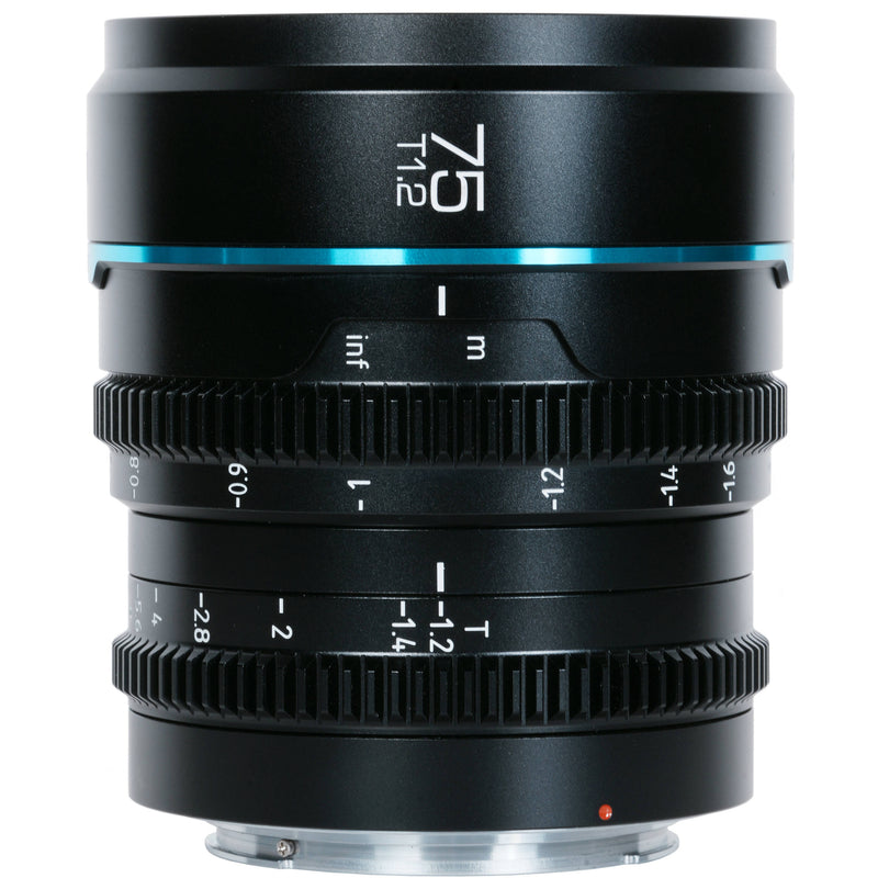Sirui Night Walker 75mm T1.2 S35 Cine Lens (Leica L, Black)