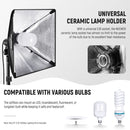 Neewer 35W Daylight LED Bulb (24 x 24", Softbox Kit)