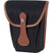 Billingham AVEA 8 Camera Pocket (Black FibreNyte with Tan Leather Trim, 1.1L)