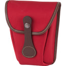 Billingham AVEA 8 Camera Pocket (Burgundy Canvas with Chocolate Leather Trim, 1.1L)