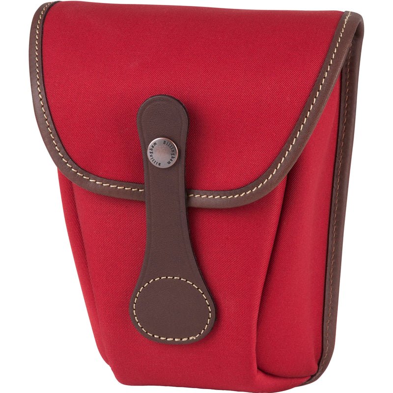 Billingham AVEA 8 Camera Pocket (Burgundy Canvas with Chocolate Leather Trim, 1.1L)