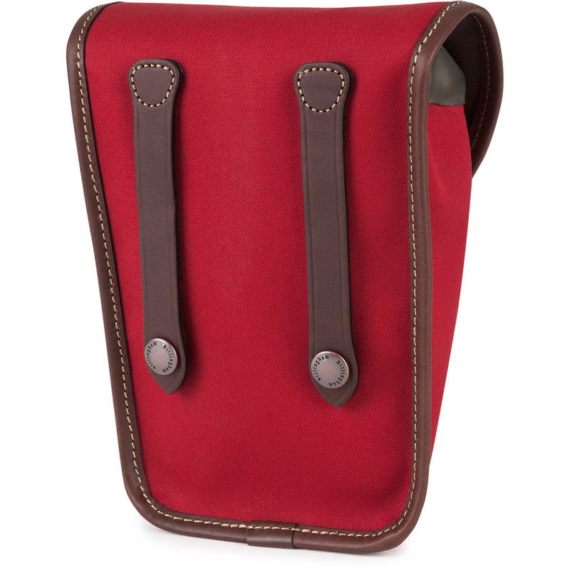 Billingham AVEA 8 Camera Pocket (Burgundy Canvas with Chocolate Leather Trim, 1.1L)