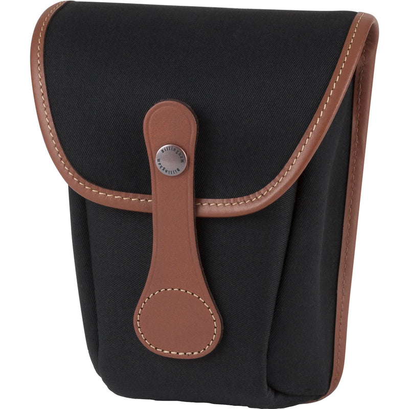 Billingham AVEA 8 Camera Pocket (Black Canvas with Tan Leather Trim, 1.1L)