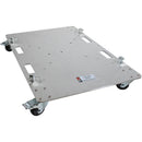ProX Truss Modular Rapid U-Grid Dual Kit with Rolling Base (5', Silver)