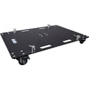 ProX Truss Modular Rapid U-Grid Dual Kit with Rolling Base (5', Black)