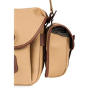 Billingham AVEA 8 Camera Pocket (Khaki FibreNyte with Tan Leather Trim, 1.1L)