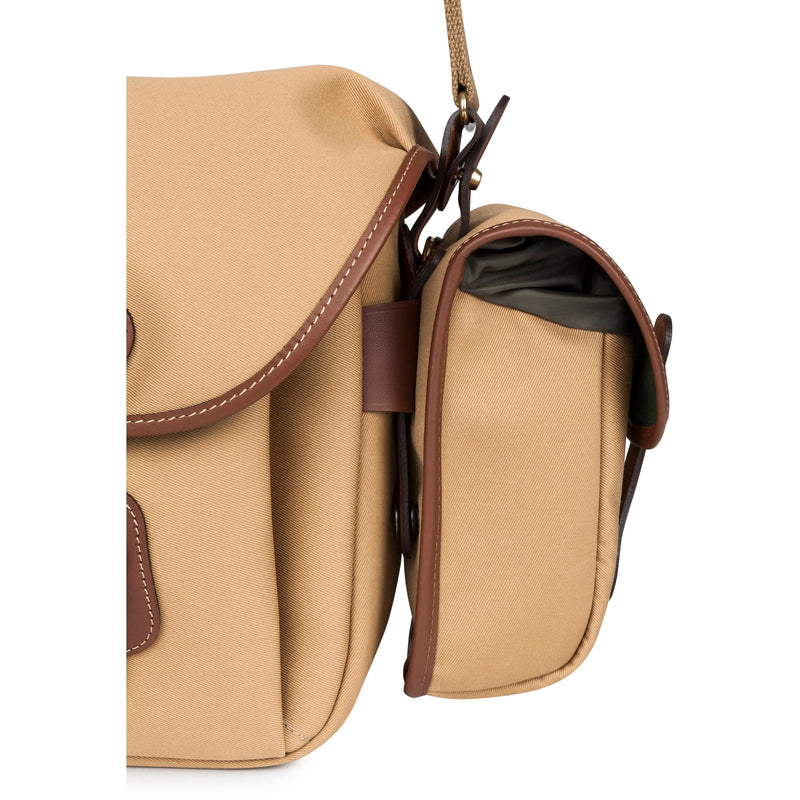 Billingham AVEA 8 Camera Pocket (Khaki FibreNyte with Tan Leather Trim, 1.1L)