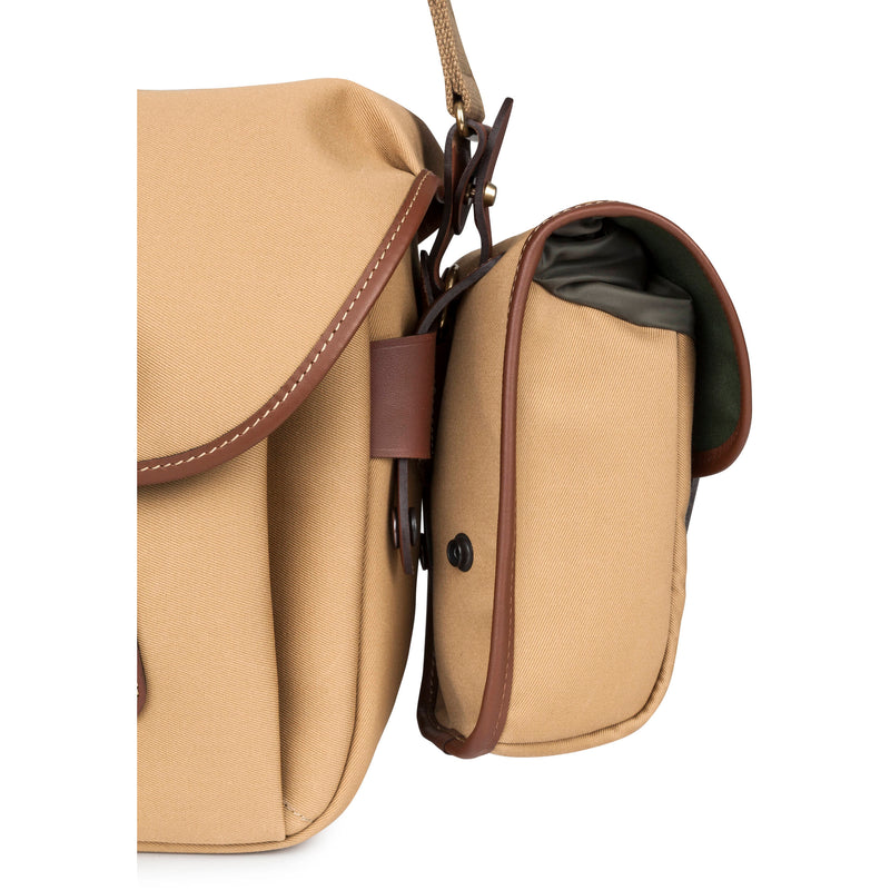 Billingham AVEA 8 Camera Pocket (Khaki FibreNyte with Tan Leather Trim, 1.1L)