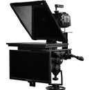 Prompter People Q-Gear Qpro  19" 400 NIT HDMI 3G-SDI Teleprompter and 18.5" 3G-SDI HDMI RGB IPS Talent Monitor
