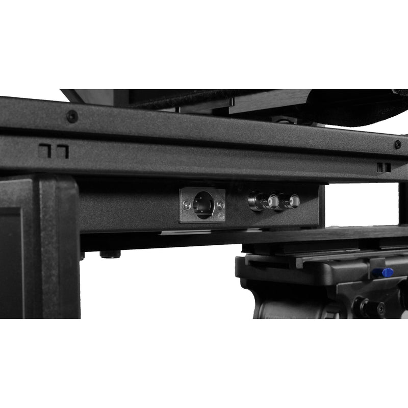 Prompter People Q-Gear Qpro  19" 400 NIT HDMI 3G-SDI Teleprompter and 18.5" 3G-SDI HDMI RGB IPS Talent Monitor