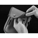Billingham Delta End Pocket (Black Canvas / Tan Leather Trim, 1L)
