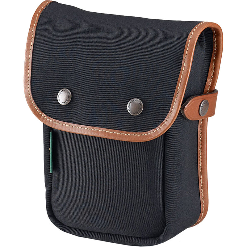 Billingham Delta End Pocket (Black Canvas / Tan Leather Trim, 1L)