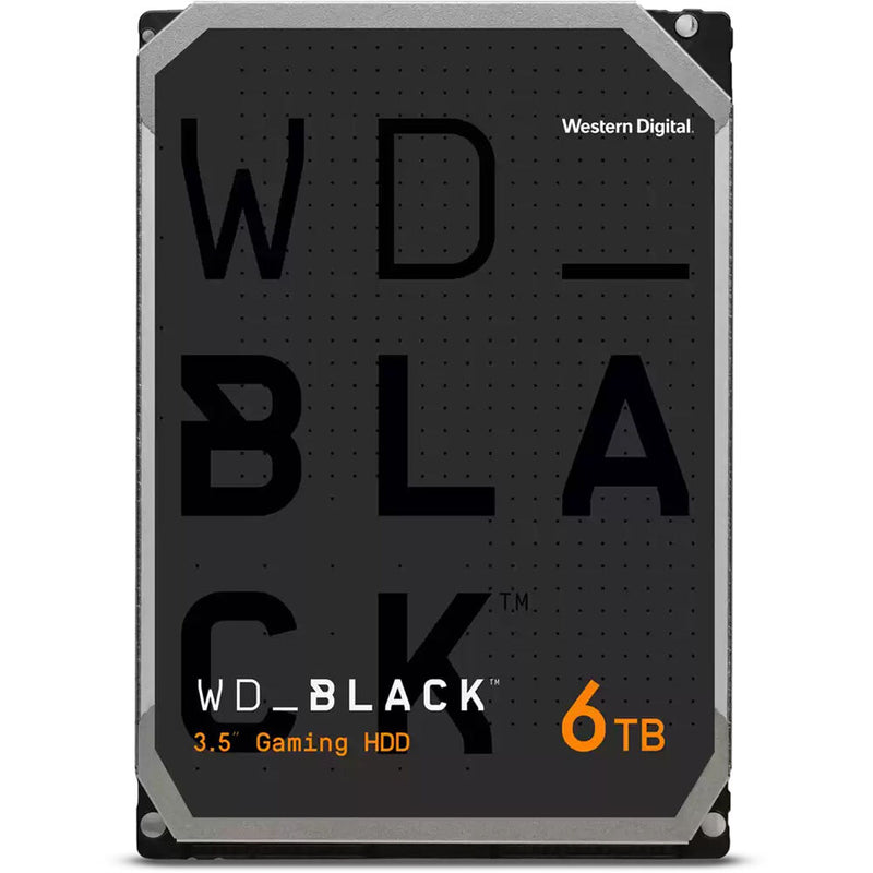 WD 6TB WD_BLACK 7200 rpm SATA III 3.5" Internal Gaming HDD