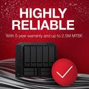 Seagate 24TB IronWolf Pro 7200 rpm SATA III 3.5" Internal NAS HDD (CMR, Retail, 2-Pack)