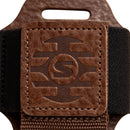 Shure by Gator Wireless Bodypack Transmitter Pouch (Brown Leather)