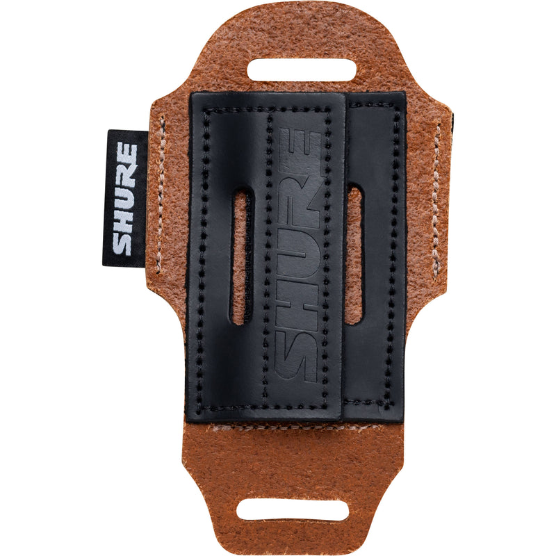 Shure by Gator Wireless Bodypack Transmitter Pouch (Tan Leather)