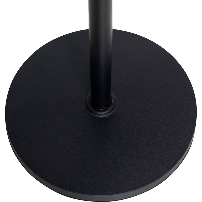 Shure by Gator Round Base Mic Stand with Standard Height-Adjustable Twist Clutch and 10" Base