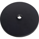 Shure by Gator Round Base Mic Stand with Standard Height-Adjustable Twist Clutch and 10" Base