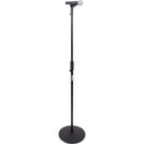 Shure by Gator Shure 12" Round Base Mic Stand with Height Adjustable Twist Clutch