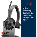 Poly Voyager 4310 Bluetooth Mono Headset with BT700 USB-A Dongle