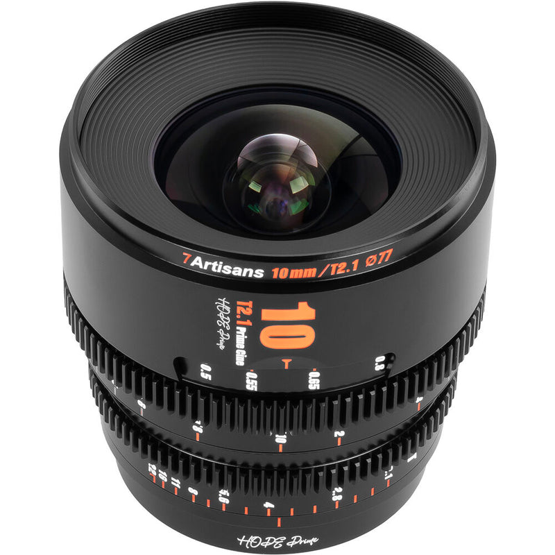 7artisans Photoelectric Hope 10mm T2.1 S35 Cine Lens (FUJIFILM X, Black)