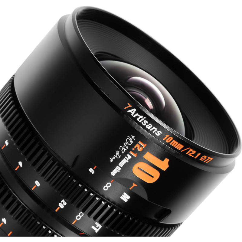 7artisans Photoelectric Hope 10mm T2.1 S35 Cine Lens (FUJIFILM X, Black)
