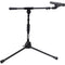 Shure by Gator Low-Profile Tripod Mic Stand with Adjustable Height and Telescoping Boom