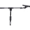 Shure by Gator Low-Profile Tripod Mic Stand with Adjustable Height and Telescoping Boom