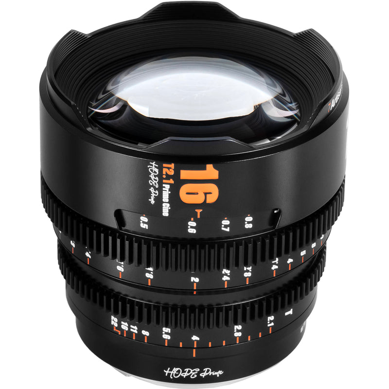 7artisans Photoelectric 16mm T2.1 Hope S35 Cine Lens (Canon RF, Black)