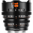7artisans Photoelectric 16mm T2.1 Hope S35 Cine Lens (Sony E, Black)