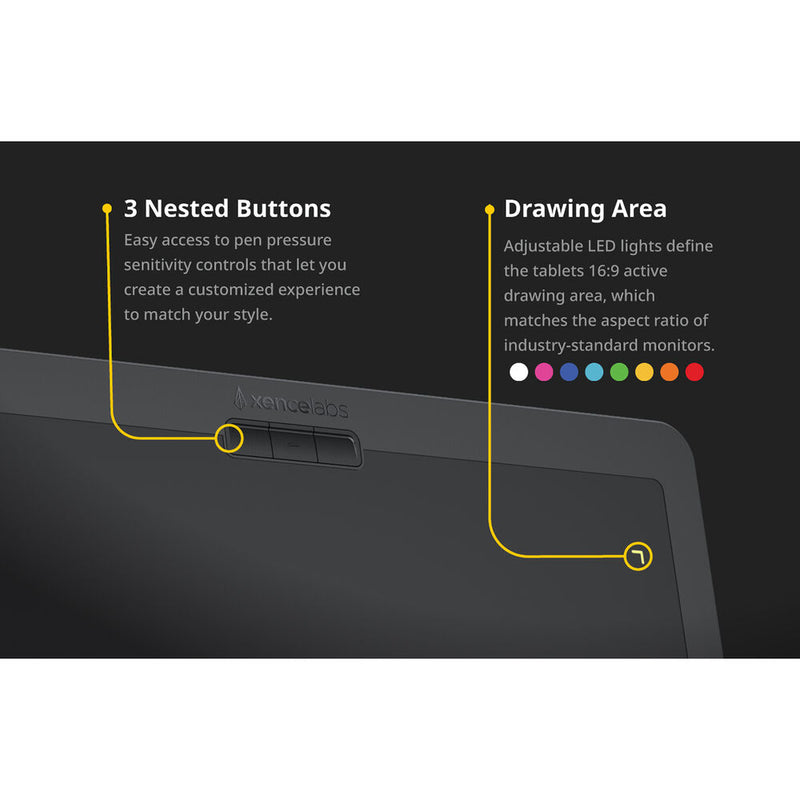 Xencelabs Pen Tablet (Medium, Black, 2024)