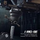 DigitalFoto Solution Limited iRig Ball Adapter with Manfrotto Quick Release Plate for Steadicam Stabilizer Arms and THANOS-SE