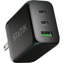 Statik 65W GaN 3-Port USB Wall Charger