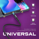 Statik 360 Pro 100W Universal Magnetic Charging Cable (3.3')