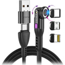 Statik 360 Pro 100W Universal Magnetic Charging Cable (10')