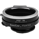 FotodioX RhinoCam Vertex Rotating Stitching Adapter for Pentax 647 Lens to Pentax K Mirrorless Cameras