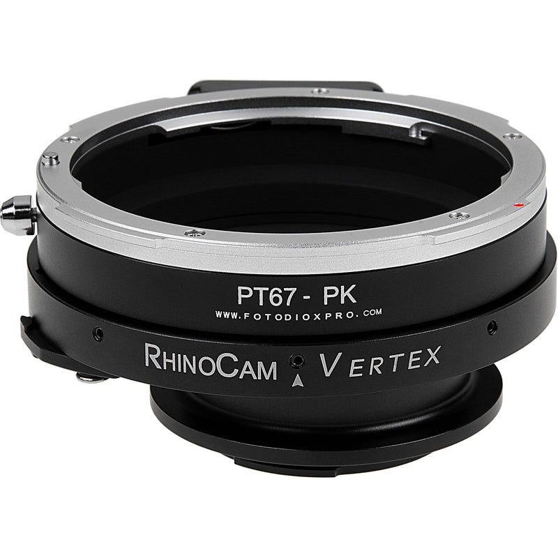 FotodioX RhinoCam Vertex Rotating Stitching Adapter for Pentax 647 Lens to Pentax K Mirrorless Cameras
