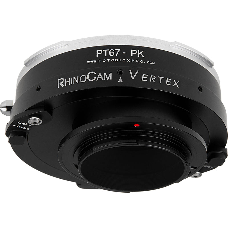 FotodioX RhinoCam Vertex Rotating Stitching Adapter for Pentax 647 Lens to Pentax K Mirrorless Cameras