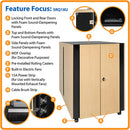 Tripp Lite 18U SmartRack Soundproof Rack Enclosure Cabinet