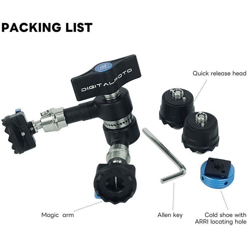DigitalFoto Solution Limited IRONMAN Cine Magic Articulating Arm with Quick Release Mount (11")
