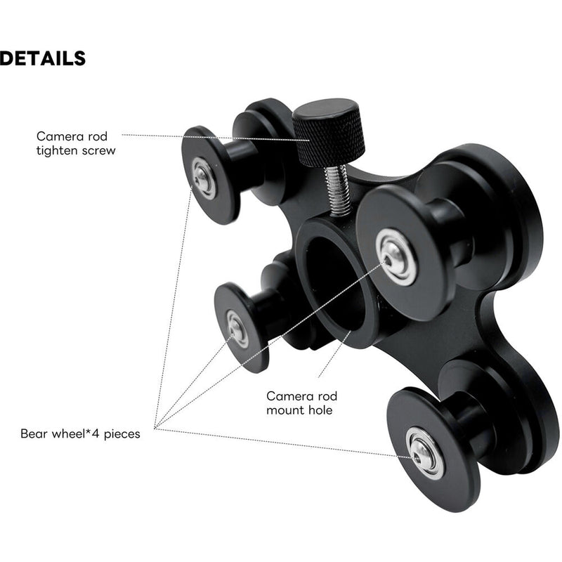 DigitalFoto Solution Limited Dolly Wheel Slider for V360SE & V360