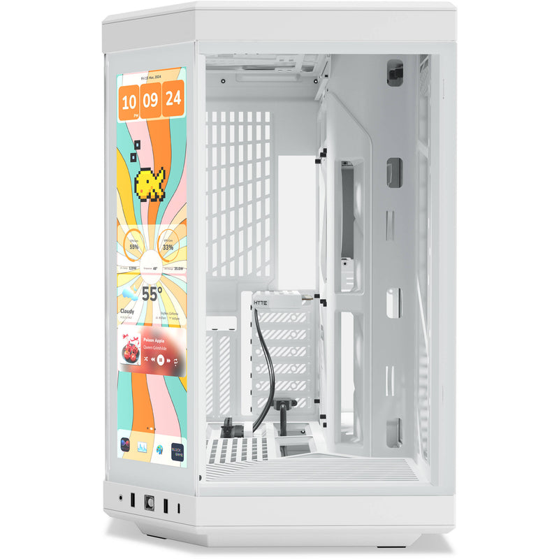 HYTE Y70 Touch Infinite Mid-Tower Case (Snow White)
