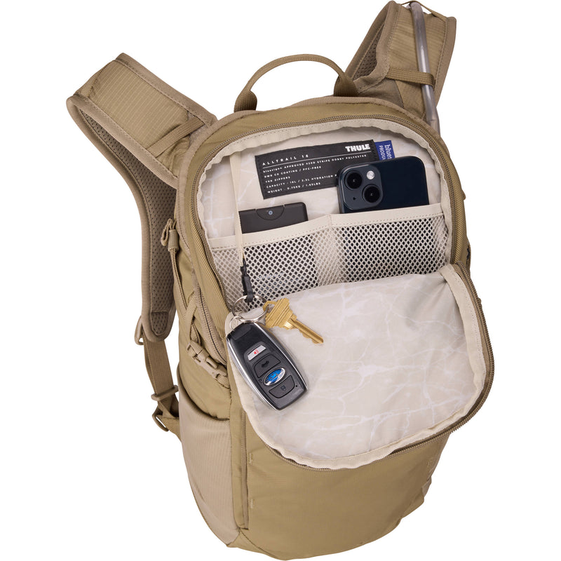Thule AllTrail Hydration Backpack (Faded Khaki Tan, 16L)