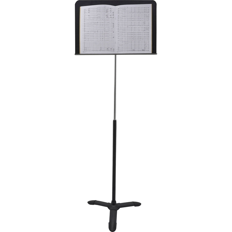 Gator Standard Sheet Music Stand with Easy Lift Brushed Metal Base