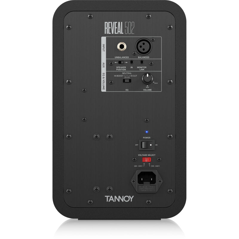 Tannoy REVEAL 502 140W 5" Bi-Amplified Studio Reference Monitor (Single)