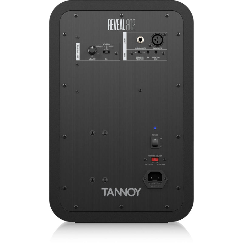 Tannoy REVEAL 802 140W 8" Bi-Amplified Studio Reference Monitor (Single)