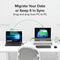 Plugable USB 3.0 Windows Transfer Cable with USB-C Adapters (6.6')