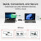 Plugable USB 3.0 Windows Transfer Cable with USB-C Adapters (6.6')