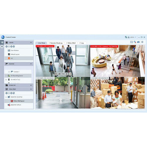 GEOVISION GV-Control Center V4, Security Management Software